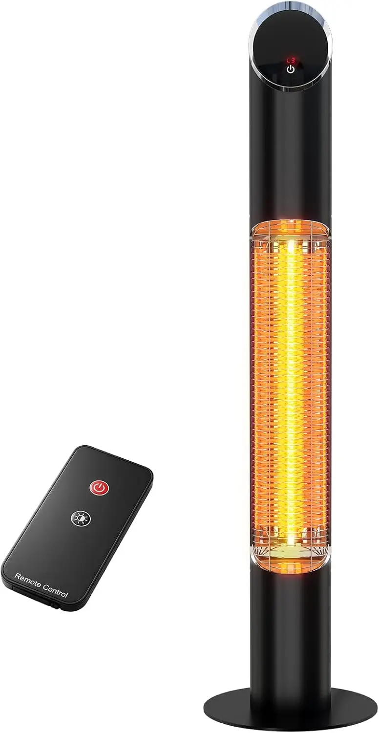 Patio Heater Standing - Riscaldatore Elettrico da Esterno per Patio,
