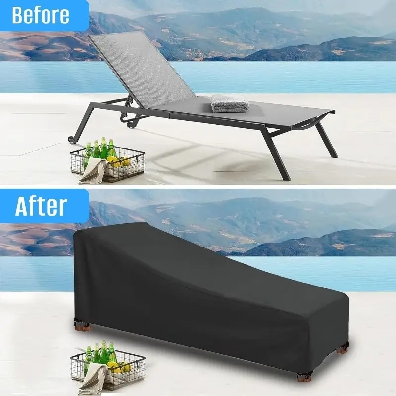 Outdoor Furniture Lounge Chair - Coprisedie da esterno resistenti: tessuto Oxford