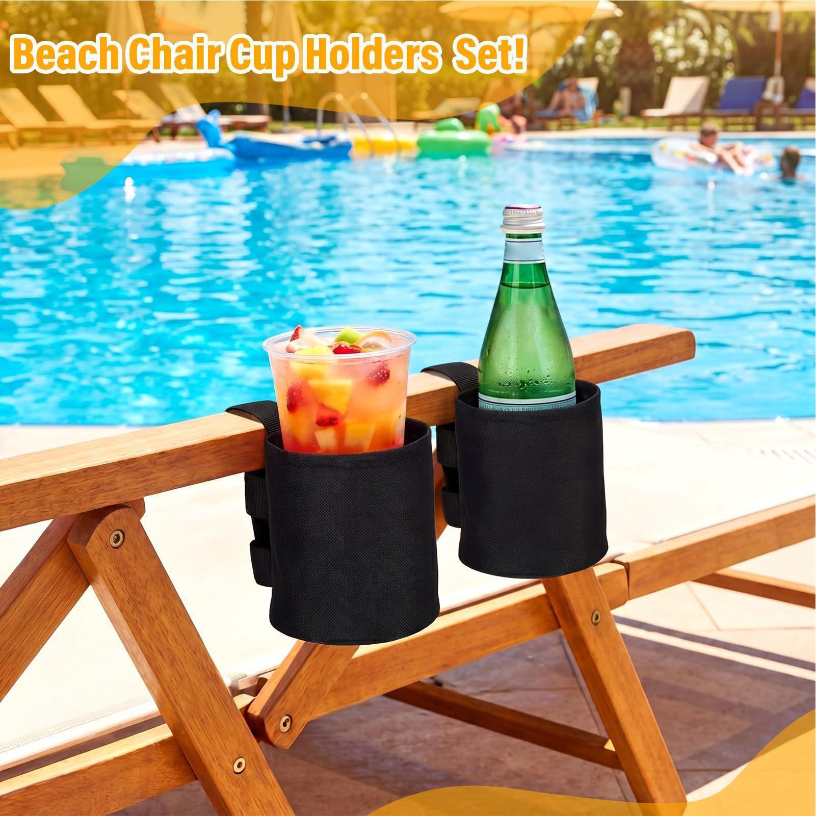 Outdoor Furniture Lounge Chair - Portaborraccia Universale Portatile per Viaggi, Attività