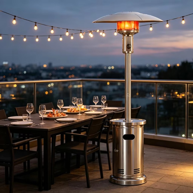 Patio Heater Standing - Stufa a Gas per Ombrellone Airo