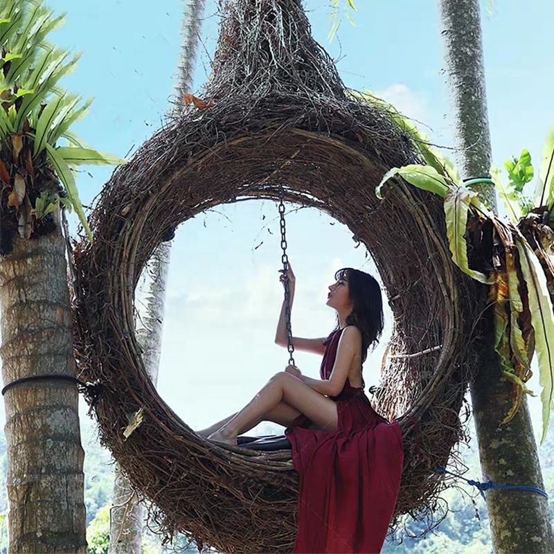 Outdoor Furniture In Bali - Vendita calda Altalena per nido d'uccello