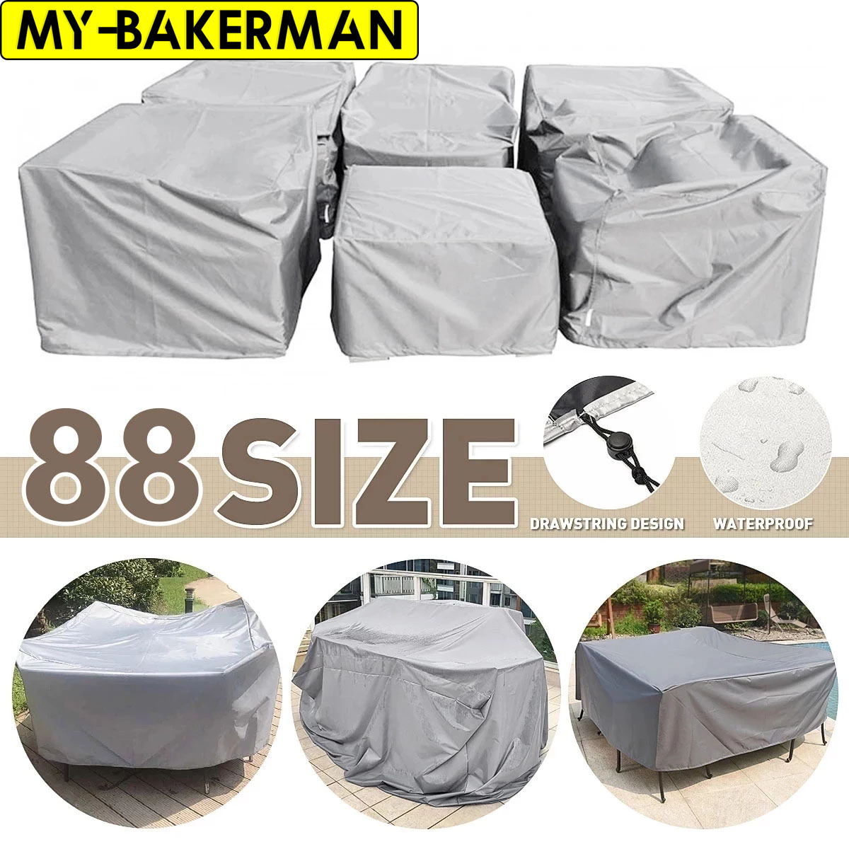 Outdoor Furniture Deals - Fodere per mobili da giardino impermeabili,