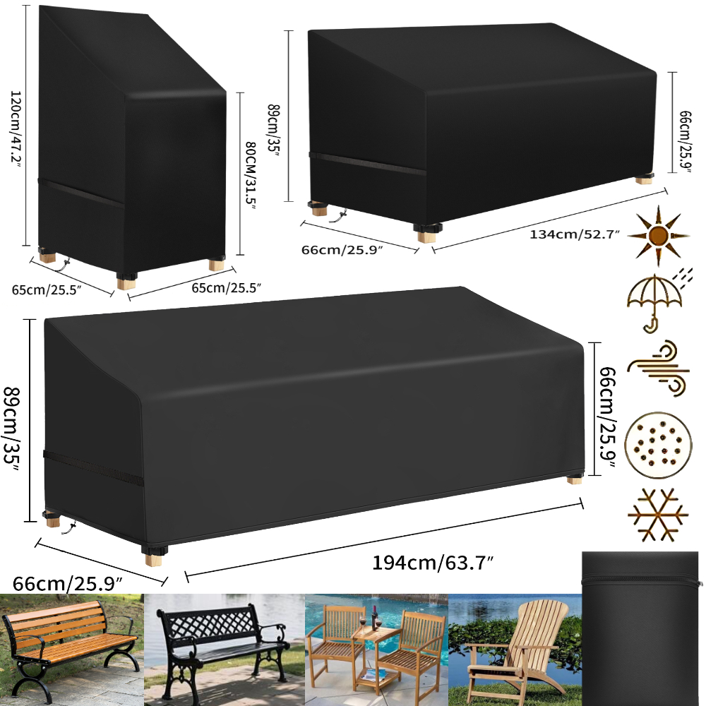 Outdoor Furniture Lounge Chair - Coperture Impermeabili per Sedie da Patio