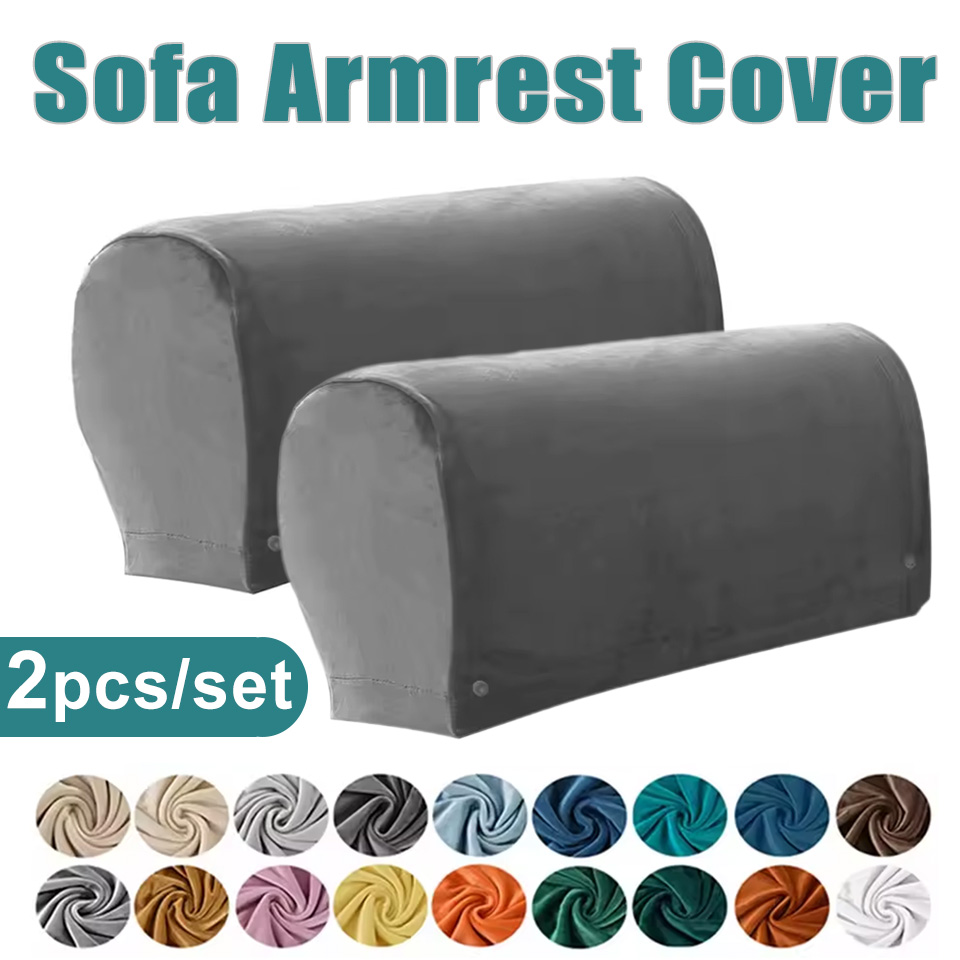 Outdoor Furniture Deals - Set di 2 Copribraccioli in Velluto