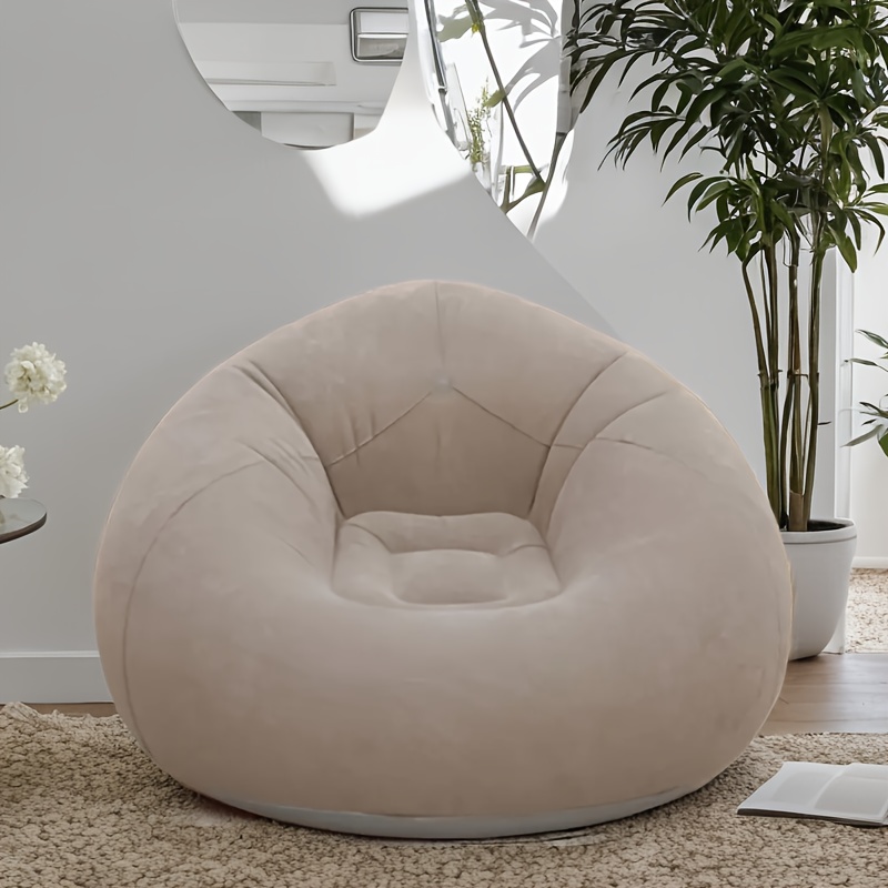Outdoor Furniture Lounge Chair - Poltrona gonfiabile floccata in PVC -