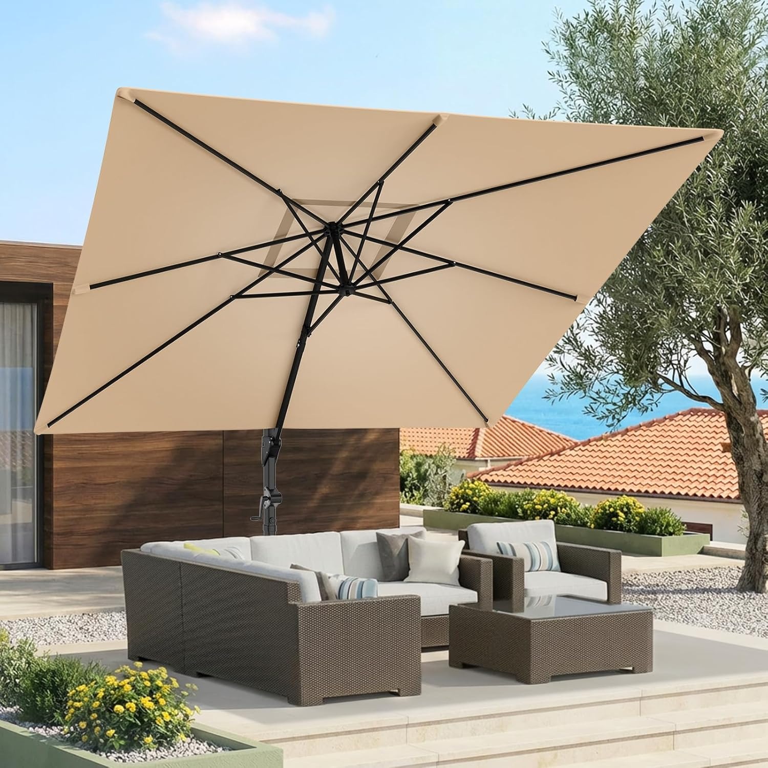 Ombrellone a braccio laterale  - Outdoor Furniture With Umbrella recensione e prezzo