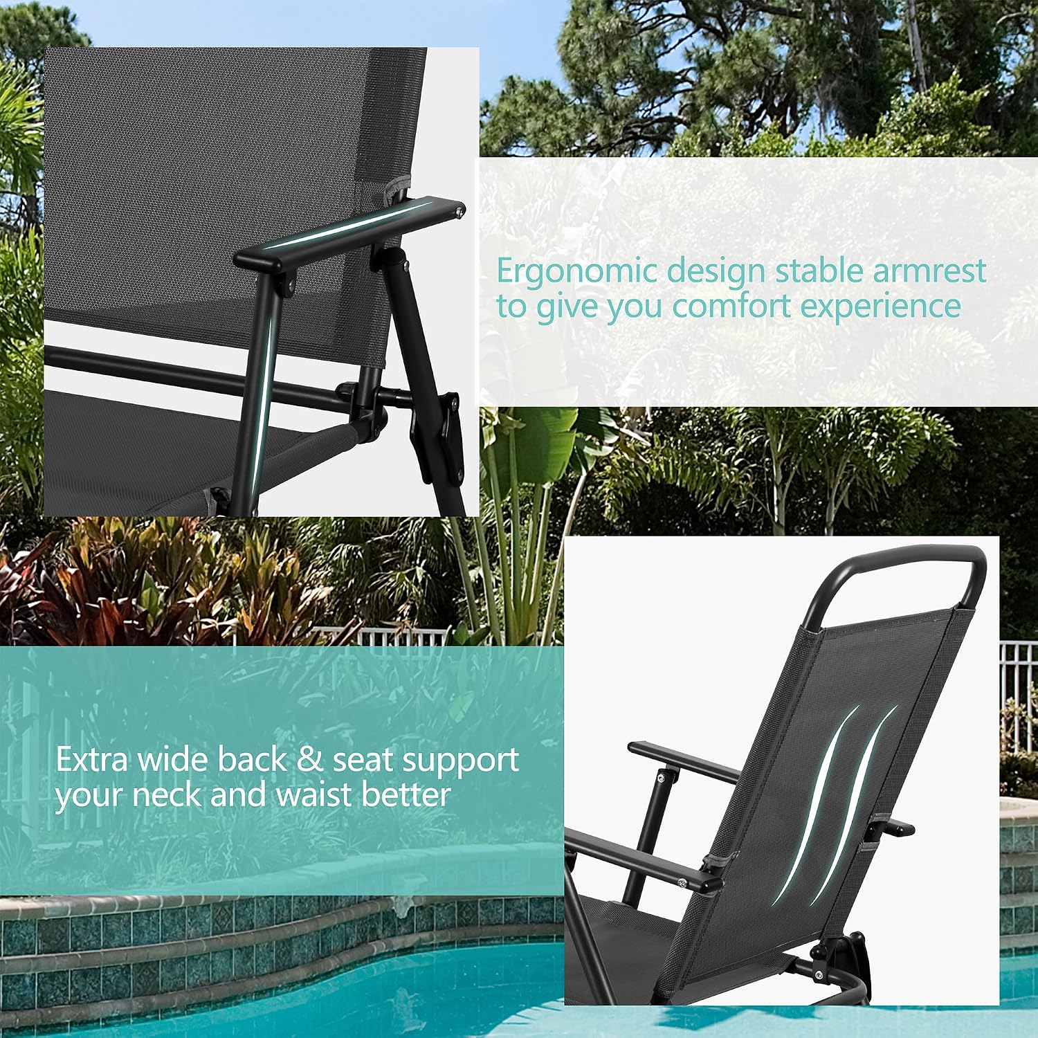 Set da pranzo in metallo per p - Outdoor Furniture Deals recensione e prezzo