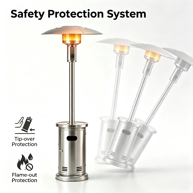 Stufa a Gas per Ombrellone Air - Patio Heater Standing recensione e prezzo