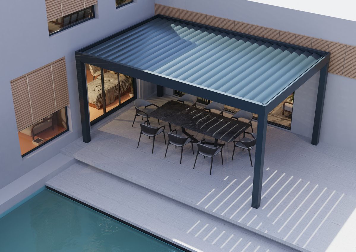 Pergola Rettangolare da Giardi - Outdoor Furniture Aluminium recensione e prezzo