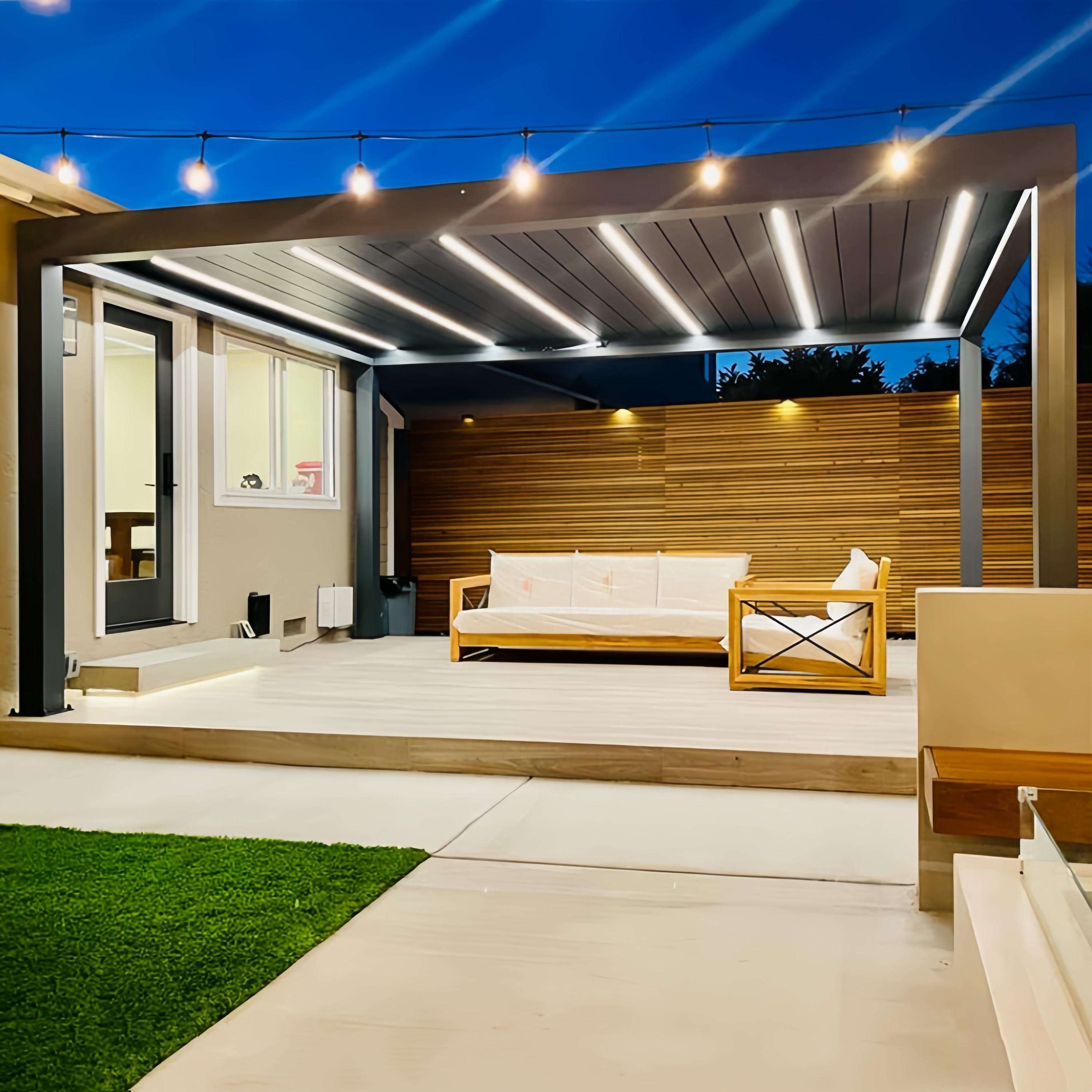 Pergola Rettangolare da Giardi - Outdoor Furniture Aluminium recensione e prezzo