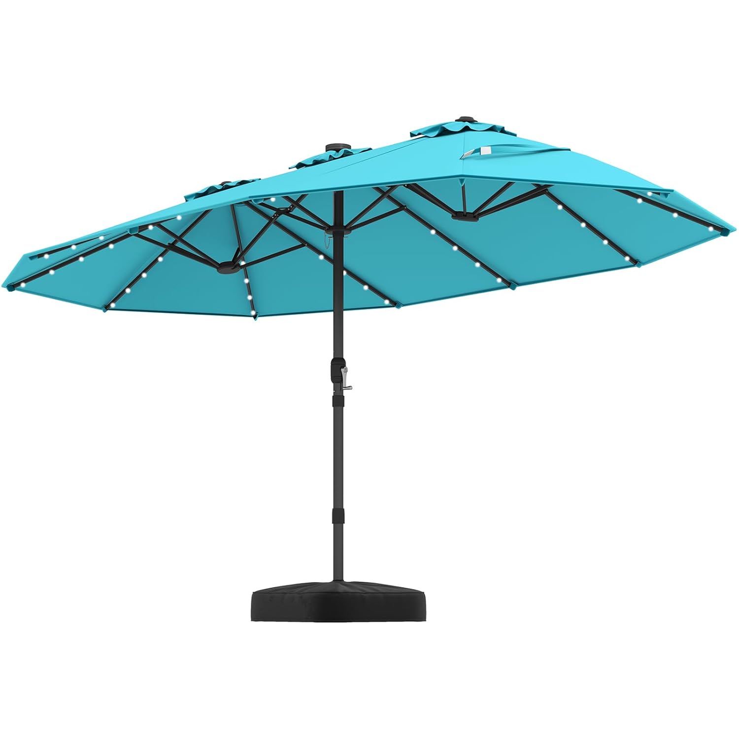 Ombrellone Solare da Patio a D - Outdoor Furniture With Umbrella recensione e prezzo