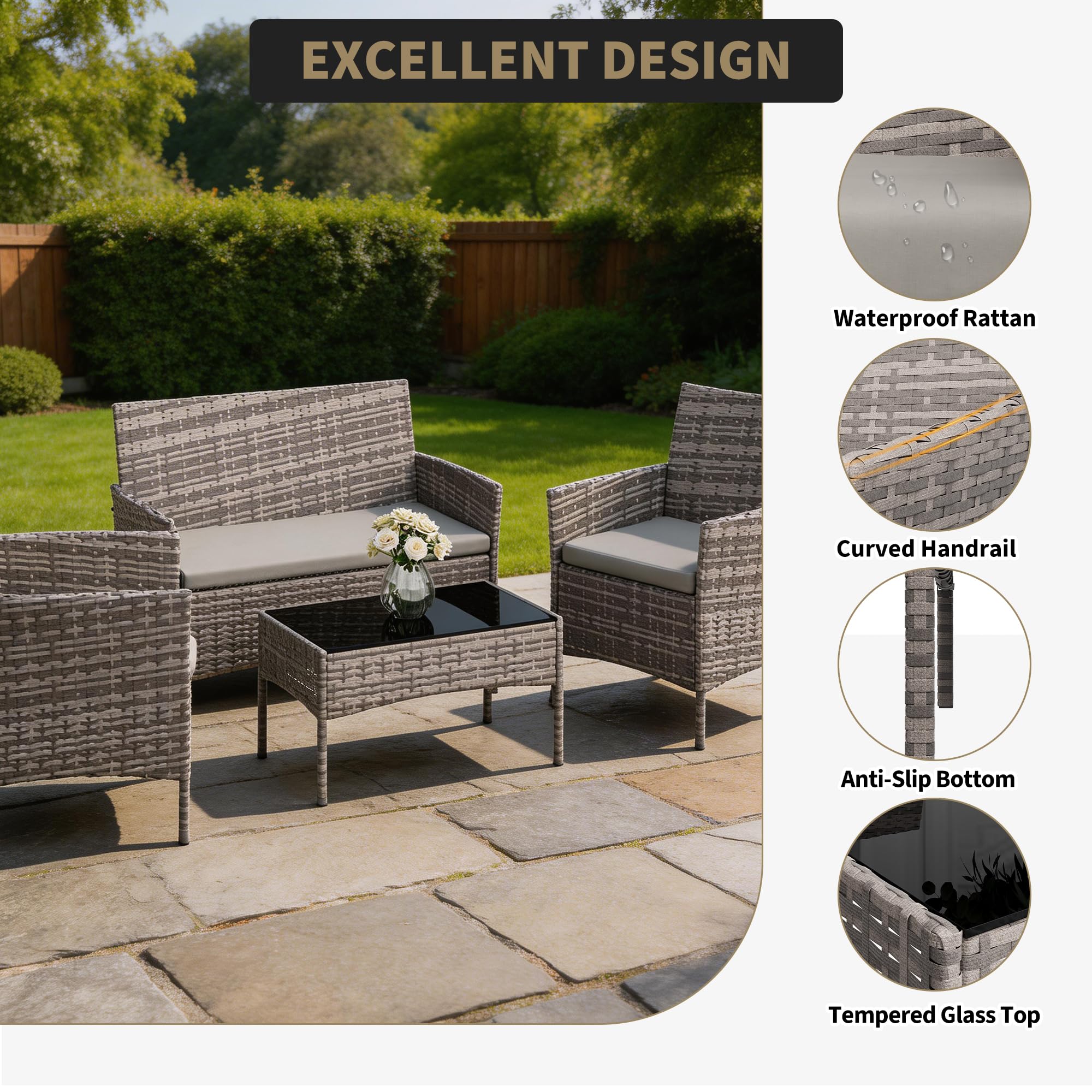 Set di mobili da giardino in v - Outdoor Furniture Hong Kong recensione e prezzo
