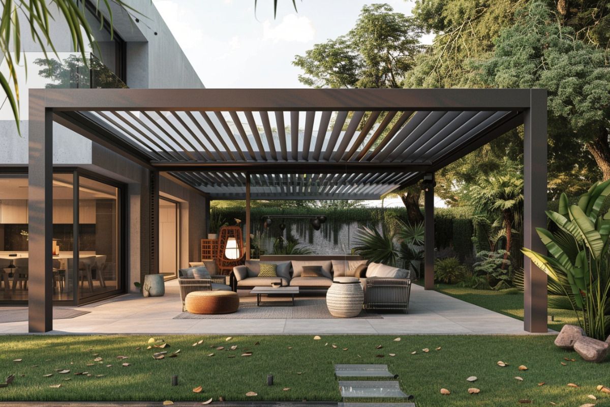 Pergola Rettangolare in Lega d - Outdoor Furniture Aluminium recensione e prezzo