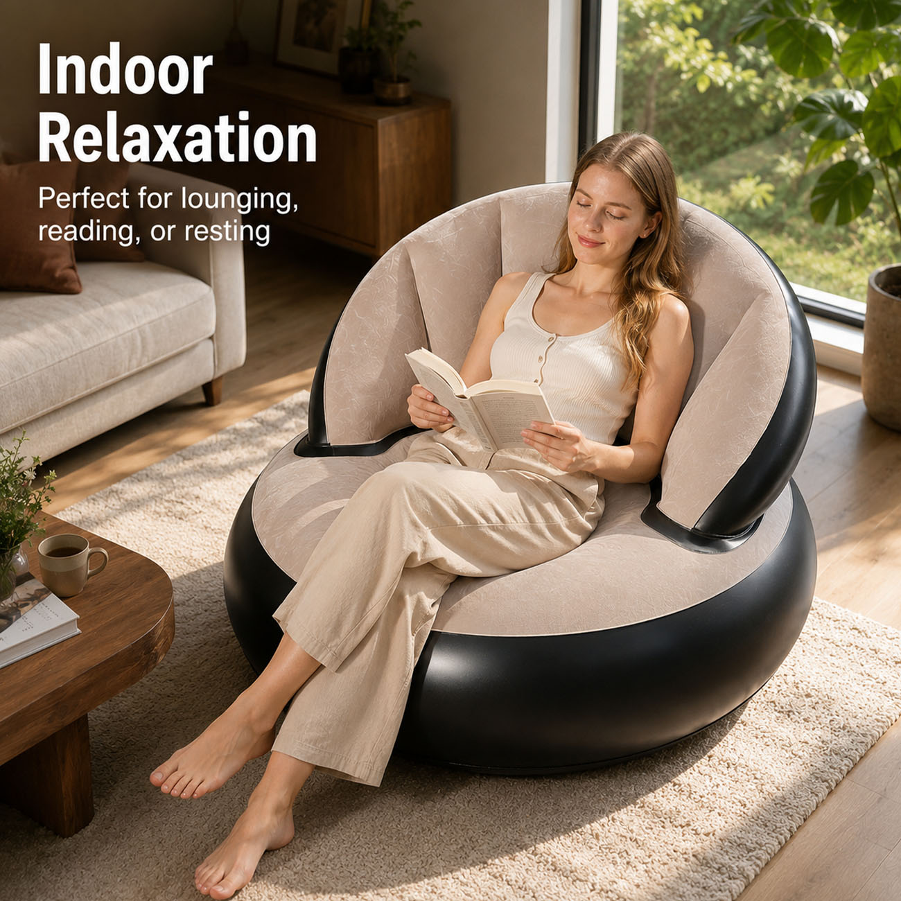Poltrona gonfiabile per adulti - Outdoor Furniture Lounge Chair recensione e prezzo